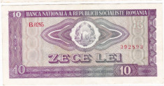 2) Bancnota 10 Lei 1966 VF foto