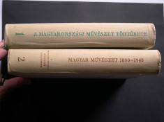 Istoria artei din Ungaria. 2 volume 1031 pagini foto