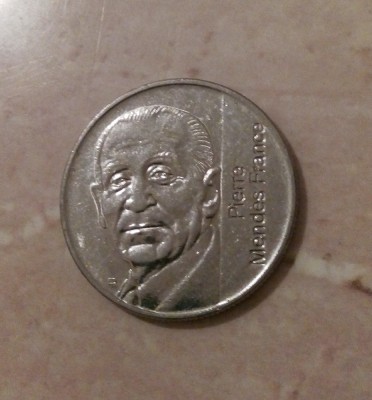 FRANTA - 5 FRANCS 1992 foto