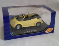 Macheta auto / masina de colectie din metal scala 1:43 VW Beetle foto