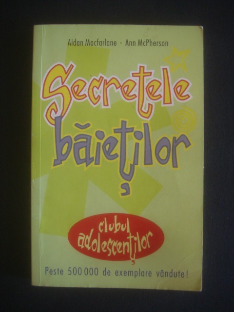 Aidan Macfarlane, Ann McPherson - Secretele baietilor
