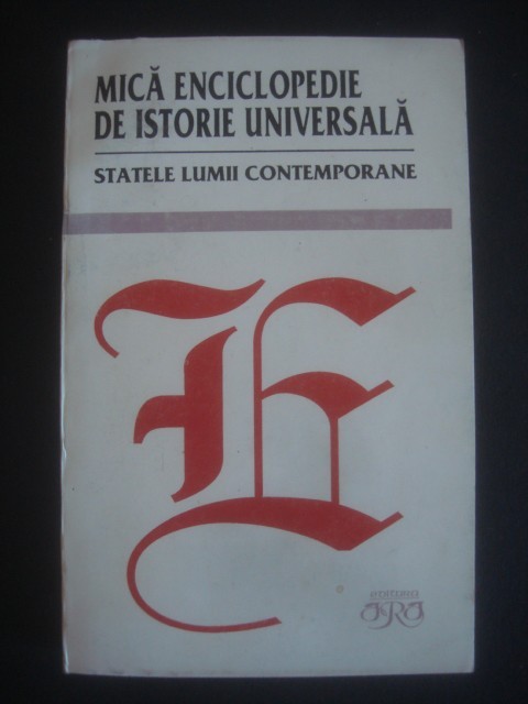 POPA D. MARCEL - MICA ENCILOPEDIE DE ISTORIE UNIVERSALA, STATELE LUMII