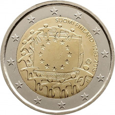 REDUCERE - Drapelul UE - Finlanda moneda comemorativa 2 euro 2015 - UNC foto