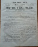 Principatele Unite , Monitorul oficial al Moldovii , Iasi , nr. 10 , 1858