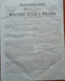 Cumpara ieftin Principatele Unite , Monitorul oficial al Moldovii , Iasi , nr. 11 , 1858