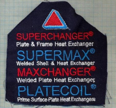 312 -EMBLEMA MARE - SUPERCHANGER -SUPERMAX -MAXCHANGER -starea care se vede foto