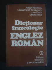 Dictionar frazeologic englez roman foto