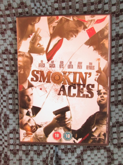 SMOKIN&#039; ACES - 1 DVD ORIGINAL FILM - CA NOU!!!