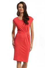 Rochie Enny din vascoza - art. 210067 coral foto