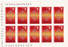 LP 762a CCEI coli de 10 marci cal 2 MNH foto