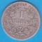 (11) MONEDA DIN ARGINT GERMANIA - 1 MARK 1874, LIT. F, NECURATATA