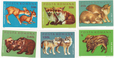 LP 785 Pui de animale salbatice, MNH foto