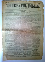 Ziar antebelic TELEGRAFUL ROMAN Nr. 108 Sibiu 1913 - anunturi, reclame foto