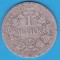 (6) MONEDA DIN ARGINT GERMANIA - 1 MARK 1874, LIT. F, NECURATATA
