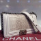 Geanta Chanel Le Boy Chevron Medium Size * Piele Ecologica First Class Premium *