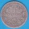 (7) MONEDA DIN ARGINT GERMANIA - 1 MARK 1875, LIT. B, PURITATE 900, NECURATATA
