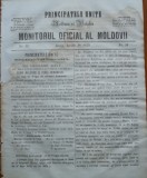 Cumpara ieftin Principatele Unite , Monitorul oficial al Moldovii , Iasi , nr. 51 , 1859