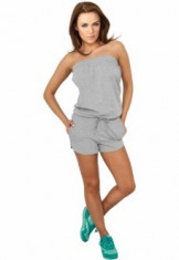 Ladies Hot Jumpsuit Stretch, Gri foto