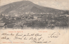 MOLDOVA NEAMT SALUTARI DIN PIATRA NEAMT VEDERE GENERALA CLASICA CIRC.1905 foto