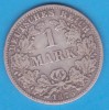 (5) MONEDA DIN ARGINT GERMANIA - 1 MARK 1875, LIT. C, PURITATE 900, NECURATATA, Europa