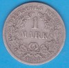 (2) MONEDA DIN ARGINT GERMANIA - 1 MARK 1874, LIT. F, NECURATATA, Europa