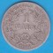 (2) MONEDA DIN ARGINT GERMANIA - 1 MARK 1874, LIT. F, NECURATATA
