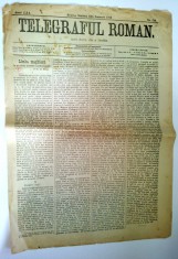 Ziar antebelic TELEGRAFUL ROMAN Nr. 114 Sibiu 1913 - anunturi, reclame foto