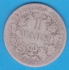 (1) MONEDA DIN ARGINT GERMANIA - 1 MARK 1874, LIT. B, NECURATATA, Europa