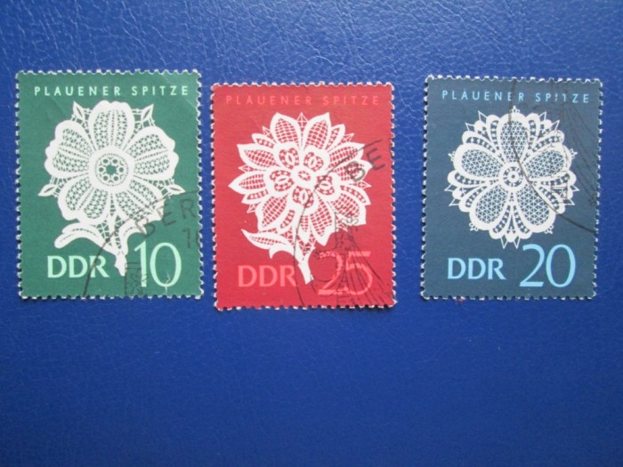 TIMBRE GERMANIA DDR STAMPILATE SERIE