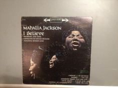 MAHALIA JACKSON - I BELIVE (1960 /Columbia Rec /USA ) - disc Vinil/Vinyl/Gospel foto