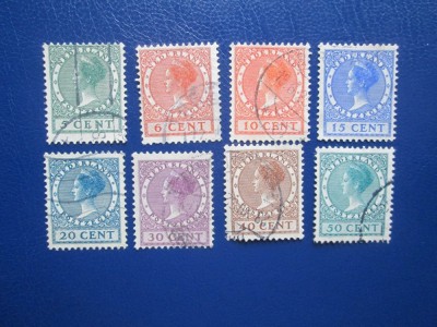 TIMBRE NEDERLAND SERIE foto