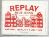 341 -EMBLEMA- REPLAY - BRAND RENUMIT DE IMBRACAMINTE -starea care se vede