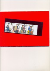 43=ANGLIA 1982=Mi 910-913-Organizatii de tineret britanice,Serie de 4 timbre