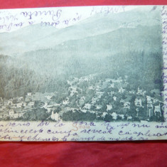 Ilustrata clasica -Sinaia circulat 1903