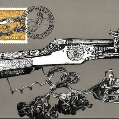 4157 - Lichtenstein 1980 - carte maxima