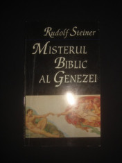 RUDOLF STEINER - MISTERUL BIBLIC AL GENEZEI foto