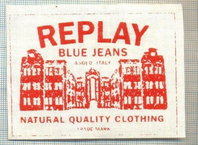 342 -EMBLEMA- REPLAY - BRAND RENUMIT DE IMBRACAMINTE -starea care se vede foto