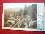 Ilustrata Sinaia - Vedere generala 1929 , Ed.Marvan, Circulata, Printata