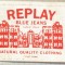 330 -EMBLEMA- REPLAY - BRAND RENUMIT DE IMBRACAMINTE -starea care se vede