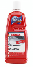 Sampon si ceara auto SONAX Wash &amp;amp; Wax cod SO313341 foto