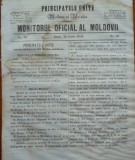 Cumpara ieftin Principatele Unite , Monitorul oficial al Moldovii , Iasi , nr. 70 , 1859