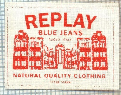 340 -EMBLEMA- REPLAY - BRAND RENUMIT DE IMBRACAMINTE -starea care se vede foto