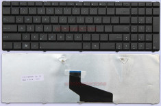 Tastatura laptop K53U K53B K53T X53B X53U K73T X73B panglica in sus 2 prinder foto