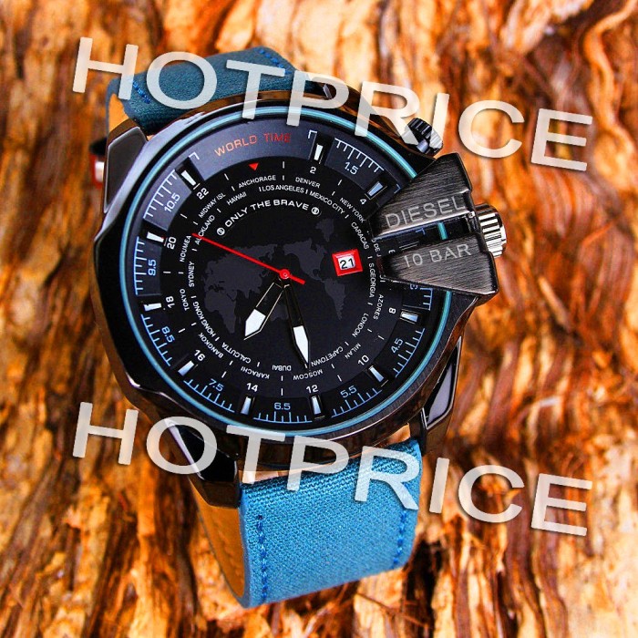 Ceas DIESEL MILITARY de mana, NOU, barbatesc barbat sport, piele, elegant, cadou foto mare Ceas DIESEL MILITARY de mana, NOU, barbatesc barbat sport, piele, elegant, cadou foto mare