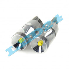 Bec Led w5w T10 3 SMD CREE CAN-BUS foto