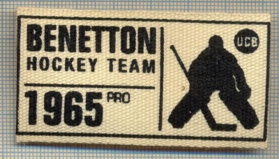 359 -EMBLEMA- BENETTON HOCKEY TEAM - ECHIPAMENT SPORTIV -starea care se vede foto