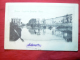 Ilustrata clasica Milano Laghetto-Canottieri-Olona circ. 1907