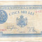 2)Bancnota 5000 lei 22 august 1944,FOARTE RARA