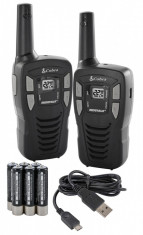 STATIE RADIO COBRA 22-Channel GMRS with 16-Mile Range, NOU, FACTURA foto