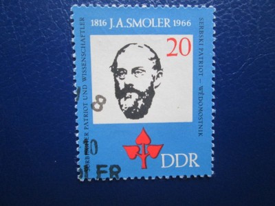 TIMBRE GERMANIA DDR foto